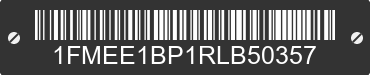 2024 FORD Bronco 1FMEE1BP1RLB50357 VIN decoded