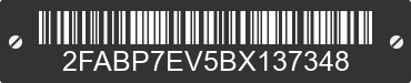 2011 FORD Crown Victoria 2FABP7EV5BX137348 VIN decoded