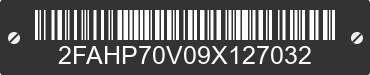 2009 FORD Crown Victoria 2FAHP70V09X127032 VIN decoded