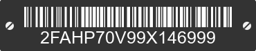 2009 FORD Crown Victoria 2FAHP70V99X146999 VIN decoded
