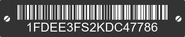 2019 FORD E-350 1FDEE3FS2KDC47786 VIN decoded