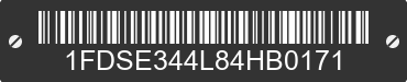 2008 FORD E-350 1FDSE344L84HB0171 VIN decoded