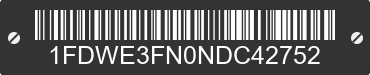 2022 FORD E-350 1FDWE3FN0NDC42752 VIN decoded