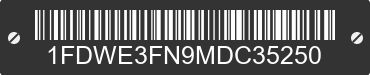 2021 FORD E-350 1FDWE3FN9MDC35250 VIN decoded