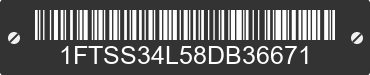 2008 FORD E-350 1FTSS34L58DB36671 VIN decoded