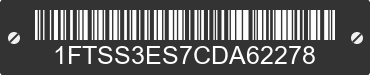 2012 FORD E-350 1FTSS3ES7CDA62278 VIN decoded