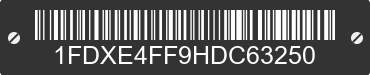 2017 FORD E-450 1FDXE4FF9HDC63250 VIN decoded