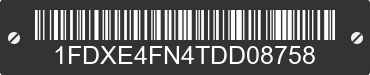 2026 FORD E-450 1FDXE4FN4TDD08758 VIN decoded
