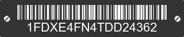 2026 FORD E-450 1FDXE4FN4TDD24362 VIN decoded