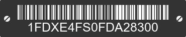 2015 FORD E-450 1FDXE4FS0FDA28300 VIN decoded