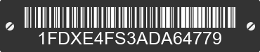2010 FORD E-450 1FDXE4FS3ADA64779 VIN decoded