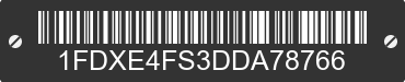 2013 FORD E-450 1FDXE4FS3DDA78766 VIN decoded