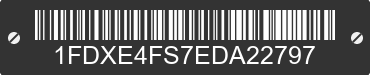 2014 FORD E-450 1FDXE4FS7EDA22797 VIN decoded