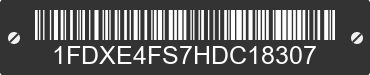 2017 FORD E-450 1FDXE4FS7HDC18307 VIN decoded