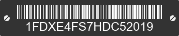 2017 FORD E-450 1FDXE4FS7HDC52019 VIN decoded