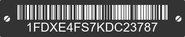 2019 FORD E-450 1FDXE4FS7KDC23787 VIN decoded