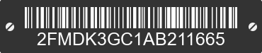 2010 FORD Edge 2FMDK3GC1AB211665 VIN decoded