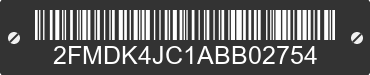 2010 FORD Edge 2FMDK4JC1ABB02754 VIN decoded