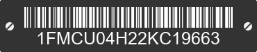 2002 FORD Escape 1FMCU04H22KC19663 VIN decoded