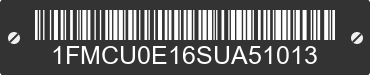 2025 FORD Escape 1FMCU0E16SUA51013 VIN decoded