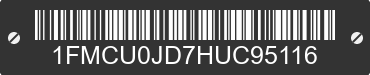 2017 FORD Escape 1FMCU0JD7HUC95116 VIN decoded