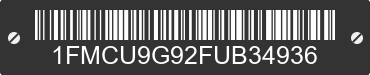 2015 FORD Escape 1FMCU9G92FUB34936 VIN decoded