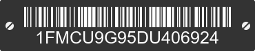 2013 FORD Escape 1FMCU9G95DU406924 VIN decoded