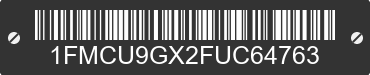 2015 FORD Escape 1FMCU9GX2FUC64763 VIN decoded