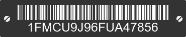 2015 FORD Escape 1FMCU9J96FUA47856 VIN decoded