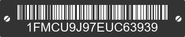 2014 FORD Escape 1FMCU9J97EUC63939 VIN decoded