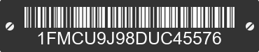 2013 FORD Escape 1FMCU9J98DUC45576 VIN decoded
