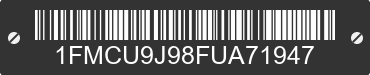 2015 FORD Escape 1FMCU9J98FUA71947 VIN decoded