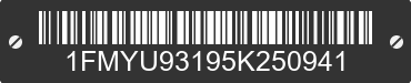 2005 FORD Escape 1FMYU93195K250941 VIN decoded