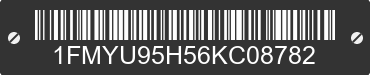 2006 FORD Escape 1FMYU95H56KC08782 VIN decoded