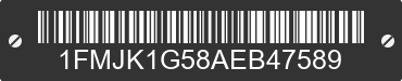 2010 FORD Expedition 1FMJK1G58AEB47589 VIN decoded