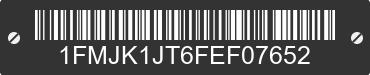 2015 FORD Expedition 1FMJK1JT6FEF07652 VIN decoded