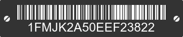 2014 FORD Expedition 1FMJK2A50EEF23822 VIN decoded