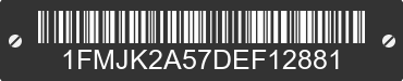 2013 FORD Expedition 1FMJK2A57DEF12881 VIN decoded