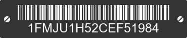 2012 FORD Expedition 1FMJU1H52CEF51984 VIN decoded