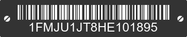2017 FORD Expedition 1FMJU1JT8HE101895 VIN decoded