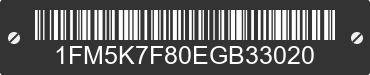 2014 FORD Explorer 1FM5K7F80EGB33020 VIN decoded