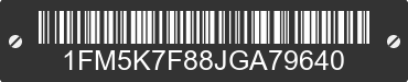 2018 FORD Explorer 1FM5K7F88JGA79640 VIN decoded