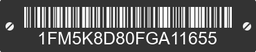 2015 FORD Explorer 1FM5K8D80FGA11655 VIN decoded