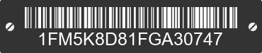 2015 FORD Explorer 1FM5K8D81FGA30747 VIN decoded