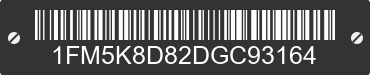 2013 FORD Explorer 1FM5K8D82DGC93164 VIN decoded