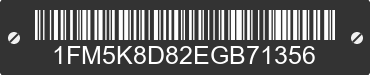 2014 FORD Explorer 1FM5K8D82EGB71356 VIN decoded