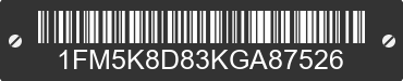 2019 FORD Explorer 1FM5K8D83KGA87526 VIN decoded