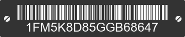 2016 FORD Explorer 1FM5K8D85GGB68647 VIN decoded