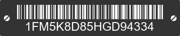 2017 FORD Explorer 1FM5K8D85HGD94334 VIN decoded