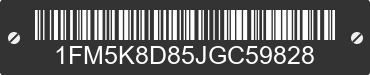 2018 FORD Explorer 1FM5K8D85JGC59828 VIN decoded